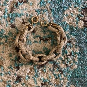 Gold jcrew bracelet